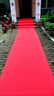 世希加厚丝圈红地毯进门口入户门拉丝地垫可裁剪室外防水防滑pvc脚垫 红色【加厚15MM】 定制尺寸及logo文字联系客 实拍图