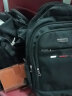 朗斐双肩包男士背包大容量旅游行李包学生书包女初中商务笔记本电脑包 黑色配红标 晒单实拍图