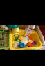 迪漫奇儿童洗碗机玩具电动出水洗碗洗菜池玩水过家家厨房玩具洗碗台小女孩3-6岁男孩宝宝生日礼物小黄鸭款 实拍图