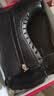 芭比童鞋女童春秋马丁靴单里中筒皮靴儿童百搭黑色靴子DA6567黑色31码 实拍图