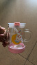 富光 玻璃杯家用儿童牛奶杯子带刻度耐热吸管水杯喝奶杯微波炉可加热 实拍图