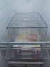 sungsa冰箱保鲜盒冷冻抽屉收纳盒鸡蛋盒冷藏盒瓜果蔬菜整理盒储存盒 大号（PET高透6L带隔板） 实拍图