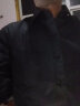 卡帝乐鳄鱼衬衫男秋季纯色休闲长袖衬衫商务百搭白衬衣男 黑色 M 实拍图