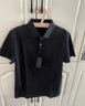 布先生夏季凉感丝光棉短袖男士polo衫商务休闲上衣纯色衣服翻领打底男装 黑色 M (170) 实拍图