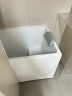 梵浴（FANYU）迷你亚克力小型加深小户型家用民宿深泡浴缸卫生间方形坐泡浴缸 四件套 1.1m 晒单实拍图