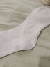 蒲恋白袜子男女情侣款日系韩版纯色短袜子男女学生运动浅中筒袜学院风 全部白色 7双装 实拍图