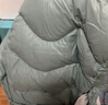 YALOO雅鹿2024新款轻薄羽绒服女时尚休闲流行百搭气质内外穿潮流女士外套冬 蓝灰色 L 建议100-120斤 实拍图