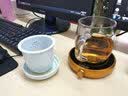 左茗右器玻璃泡茶杯茶水分离家用带内胆过滤花茶杯办公室个人喝水杯会议杯 贵妃杯-木盖 实拍图