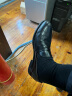 沙驰（SATCHI）男鞋 夏天透气凉皮鞋商务正装皮鞋男士皮鞋 402343282Z 黑色 42  晒单实拍图