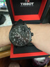 天梭（TISSOT）【新年礼物】瑞士1853手表 新款速驰系列计时码运动防水男表 黑盘皮带T116.617.36.052.00 实拍图
