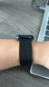 W&P【美国】适用苹果手表表带apple watch ultra2米兰尼斯金属不锈钢表带iwatch S9/8/7/6/5/SEwp 金属磁吸搭扣·米兰黑【38/40/41MM】 实拍图