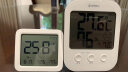 多利科（Dretec）日本家居电子室内温度计湿度计温湿度计高精度婴儿时间款白 实拍图