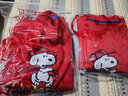 史努比（SNOOPY）史努比儿童卫衣套装2025春季新款女童男童运动童装休闲裤子两件套 咖色 120 实拍图