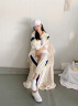 NPZ运动套装女春夏薄款女装时尚韩版潮流宽松蝙蝠袖连帽卫衣两件套女 白色 M.95-110斤 晒单实拍图