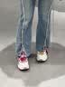FILA 斐乐女鞋猫爪鞋3代老爹鞋休闲运动鞋缓震厚底慢跑鞋FLUID Ⅲ 奶白-GD 36 实拍图