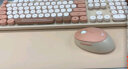 镭拓（Rantopad）RF104 无线键盘鼠标套装 奶茶色 晒单实拍图