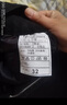 真维斯（JEANSWEST）牛仔裤女长裤加厚加绒裤女高腰冬季显瘦修身小脚裤子女蓝灰色27 实拍图