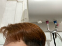 萡素网红色系染发剂植物天然纯盖白发不伤发自然黑色染膏头发颜色染膏 脏橘色(网红色） 实拍图