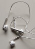 华为（HUAWEI）原装耳机/半入耳式耳机/三键线控/带麦克风/原装手机耳机 白色 金属版 AM116 实拍图