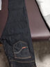 望了型秋冬季加绒加厚牛仔裤男春秋新款直筒牛仔长裤上班男裤休闲工作裤 黑色8010(冬天带绒款) 32 码腰围【2尺5】130-140斤 实拍图
