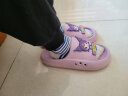 果洛菲（GUOLUOFEI）儿童拖鞋夏季宝宝洗澡男女童凉拖鞋 紫色库洛米 220mm内长22cm 晒单实拍图