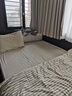 素时代磨毛四件套 全棉床上四件套床单被套200*230cm 1.5米床笠 咖 实拍图