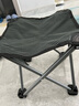 佳之钓折叠椅便携式小板凳简易钓椅马扎野餐美术写生野营凳子钓鱼椅板凳 黑色大号 +侧袋【收纳袋】 实拍图