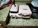 摩飞电器（Morphyrichards）多功能早餐机电饼铛家用吐司机双区料理三明治机MR9086 粉色全套 实拍图