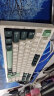 VGN S99 三模连接 蓝牙/无线 客制化键盘 机械键盘 游戏电竞 办公 单键开槽 全键热插拔 gasket结构 S99 阿尼亚轴 斑斓绿 实拍图