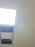质肯集成吊顶led平板灯嵌入式天花板铝扣板灯厨房卫生间面板灯600x600 300*300【铝材白框】方灯18W白光 晒单实拍图