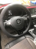 酷斯特大众方向盘套朗逸plus帕萨特捷达途观L宝来速腾迈腾途昂X汽车把套 【超薄黑色款】【D型】不带车标 实拍图