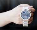 贝吉塔（KOSSKOMI）陶瓷智能手表女血压心率运动蓝牙电话白色手表适用于安卓ios手机 陶瓷-玫金白【蓝牙通话+支付】 晒单实拍图
