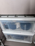 甘香屋 【3个装】塑料收纳箱抽屉式收纳盒衣收纳衣服透明储物整理收纳柜 【36L带暗扣】深45*宽38*高20cm 45*38*20cm 3个装 实拍图