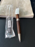日本uni三菱圆珠笔SS-1015/1025天然百年木材笔杆油性笔0.7mm商务办公签字笔 SS-1025棕色 (细杆) 实拍图