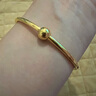 潮宏基足金黄金手镯女金镯子计价 万花筒 SDG30004297 约12.25g 实拍图