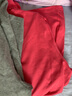 艾路丝婷长袖T恤女新款秋装韩版休闲修身纯色打底衫体恤TX3688 桃红 XXXL 实拍图