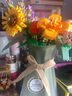 俐智（Loz）花束组装小颗粒积木玩具向日葵百合花花瓶玫瑰菊花装饰品鲜花DIY 1657 浪漫爱琴海(无花瓶) 实拍图