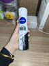 妮维雅（NIVEA）止汗露抑汗止汗喷雾腋下爽身气雾爽肤化妆品狐臭腋臭香体 女士型黑白出众爽身气雾150ml 实拍图