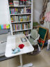 青节儿童学习桌椅套装学生桌椅学习书桌写字桌椅可升降桌椅儿童大白桌 1.2米Open桌-带抽屉+Cute椅-绿 晒单实拍图