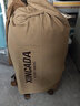 新潮代双肩包男大容量出差旅行包男士休闲帆布行李背包多功能旅游登山包 卡其色升级款【带干湿分离袋】 双肩包 实拍图