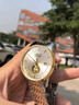 KASSAW 24K黄金 999足金币金表瑞士认证卡梭名表手表男士机械表腕表防水 K666G.时尚间金（鉴定证书） 实拍图