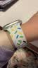 BHO【热销100万+】适用苹果手表表带apple iwatch s10/s11表带s9/8/7运动硅胶SE3/2/Ultra3男女款夏季 运动硅胶【白彩虹】 【44/45/46/49mm表盘通用】标 实拍图