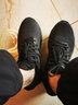 亚瑟士ASICS男鞋跑步鞋缓震跑鞋舒适透气运动鞋 GEL-NIMBUS 24  黑色 40.5 实拍图