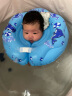 奔麦婴儿洗澡盆可折叠游泳桶家用宝宝游泳池儿童洗澡可坐可躺泡澡桶 超大 游泳套餐【游泳圈】彩虹粉 实拍图