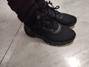 361°男鞋黑色运动鞋男跑步鞋网鞋秋冬季新款透气网面大码休闲旅游鞋子 曜石黑2262 39 实拍图