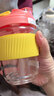 爱仕达（ASD） 双饮杯 大容量学生手持咖啡杯便携带吸管一盖两用泡果奶茶喝水杯 元气双饮杯400ml（高硼硅玻璃） 实拍图
