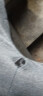 良布卫衣套装男士韩版秋冬季加绒加厚连帽外套男学生衣服运动两件装 浅灰色 XL 晒单实拍图