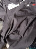 回图（Huitu）纯棉夏季短袖T恤男士打底衫男装加大码上衣服半截袖休闲纯色体恤 深灰单件 XL（125-140斤） 晒单实拍图