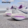 Saucony索康尼胜利21跑鞋女减震透气跑步鞋训练运动鞋白紫38 晒单实拍图