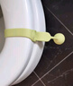 Aseblarm马桶提盖器掀马桶盖把手卫生防脏手可爱厕所配件马桶盖掀开器 [干净又卫生]便携马桶提盖器 0个 多档调节:[绿色]1个装 实拍图
